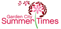 Garden City Summertimes Logo. 